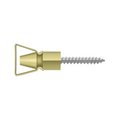 Dendesigns 1.25 in. Brass Shutter Door Holder, Polished Brass DE2667507